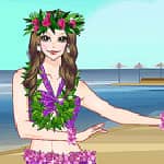 Hawaiili Kız Giydirme Oyunu